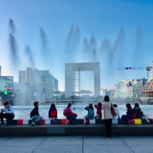 Sortie à la Défense